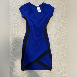 NWT Women’s XS Blue/Black Dress